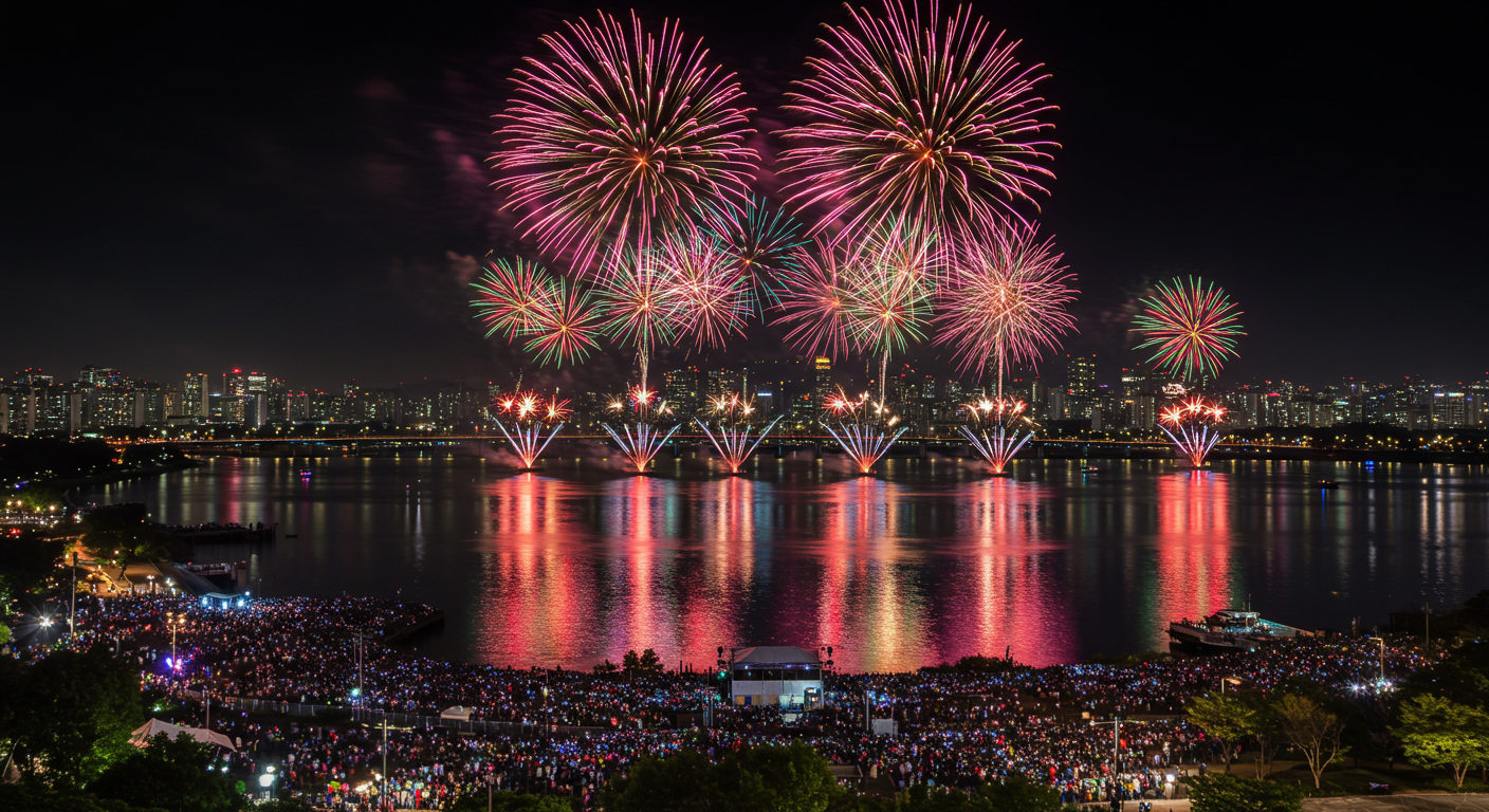 서울세계불꽃축제 2025 명당 총정리! 놓치면 후회할 꿀팁 공개