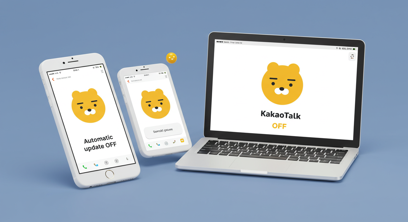 카카오톡 자동 업데이트 끄기, 지금 바로 설정하세요