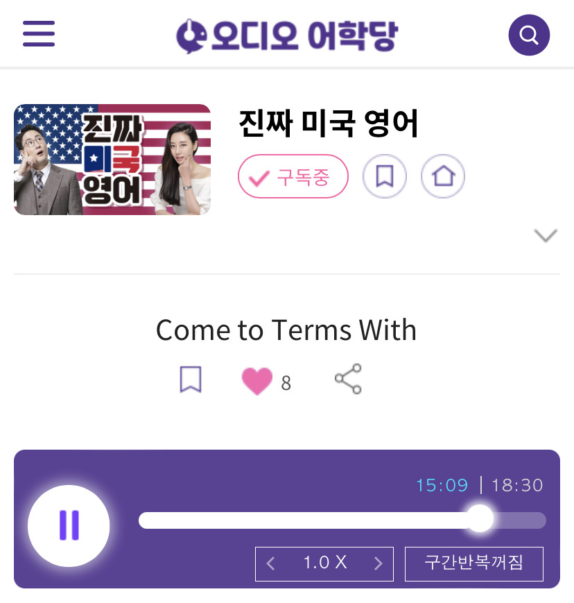 23.11.07.화 진짜 미국 영어 Come to Terms With 받아들이다/ 타협하다, face the music 1 ywAAAAAAQABAAACAUwAOw==