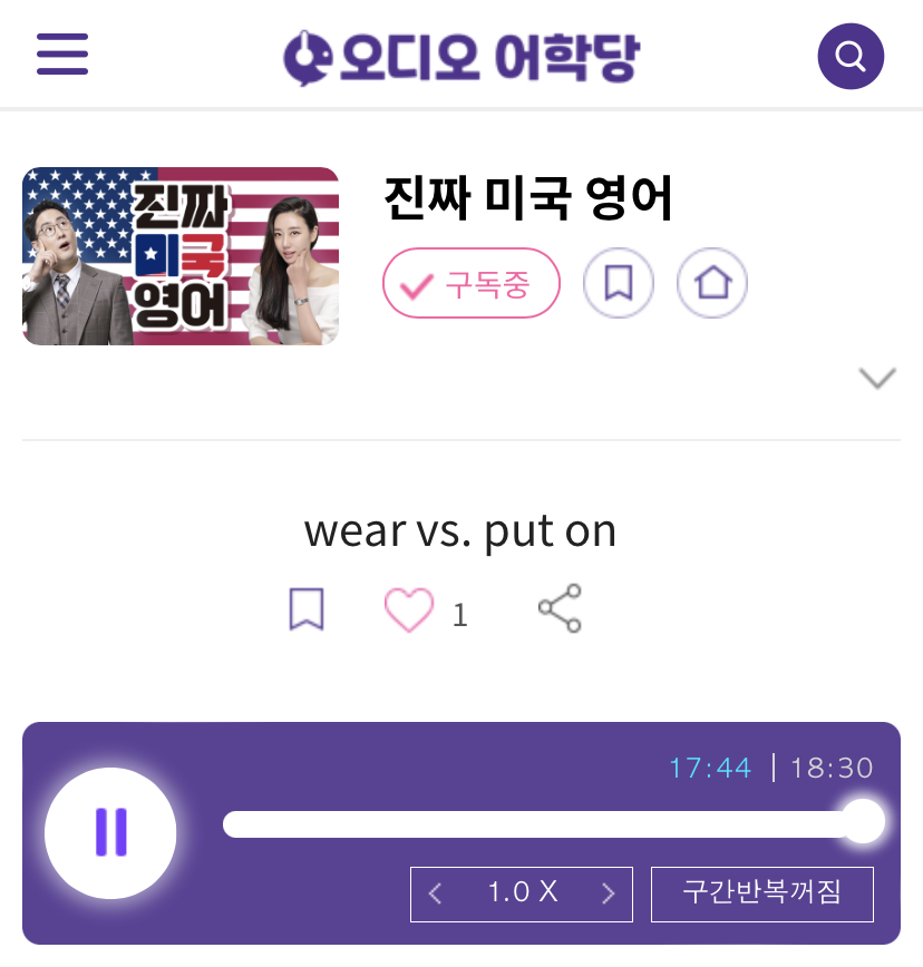 23.07.04.화 wear vs. put on 진짜 미국 영어 wear and tear
