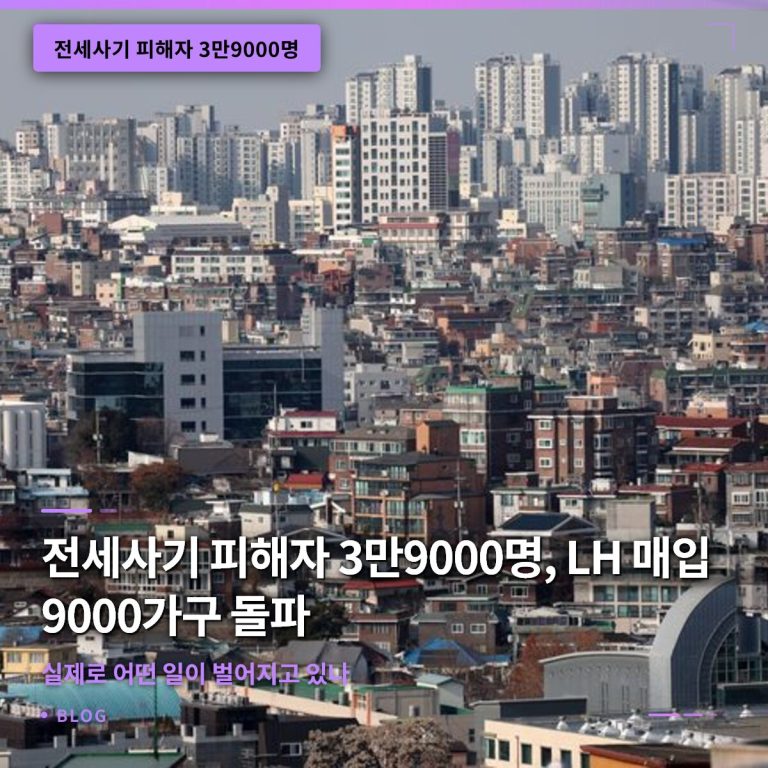 전세사기 피해자 3만9000명, LH 매입 9000가구 돌파…실제로 어떤 일이 벌어지고 있나