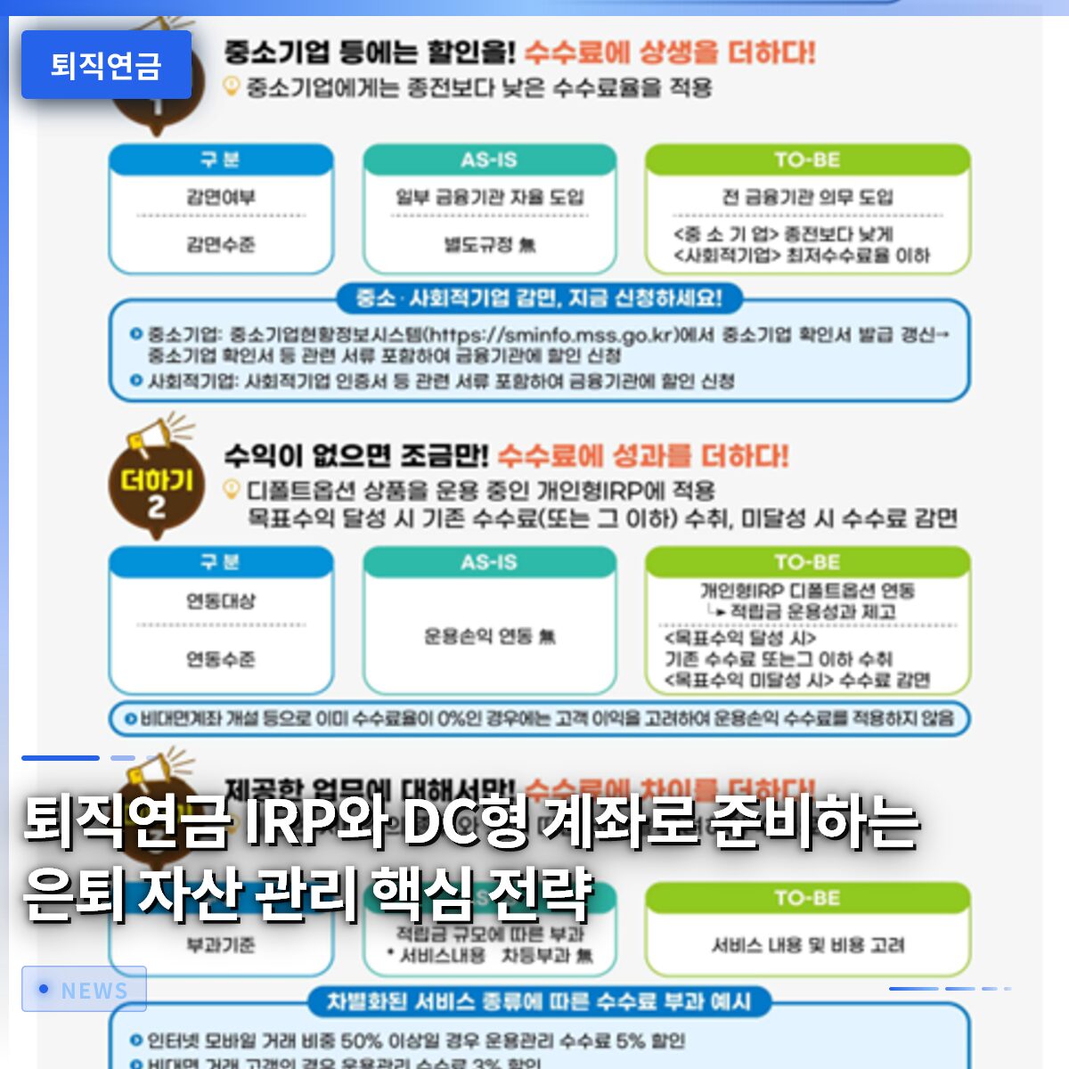 퇴직연금 IRP와 DC형 계좌로 준비하는 은퇴 자산 관리 핵심 전략