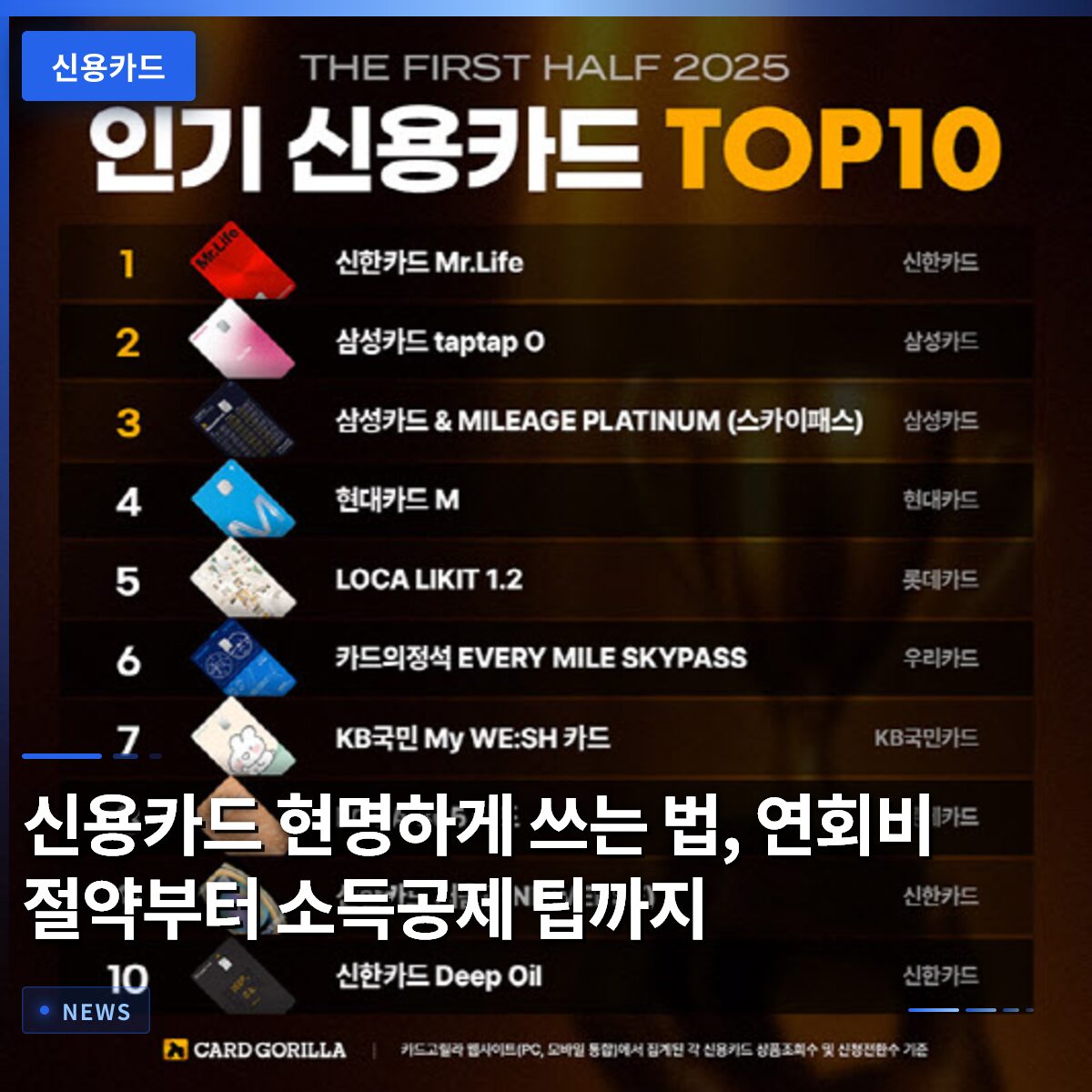 신용카드 현명하게 쓰는 법, 연회비 절약부터 소득공제 팁까지