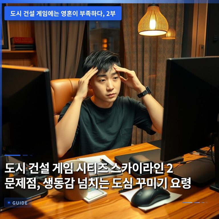 도시 건설 게임 시티즈 스카이라인 2 문제점, 생동감 넘치는 도심 꾸미기 요령